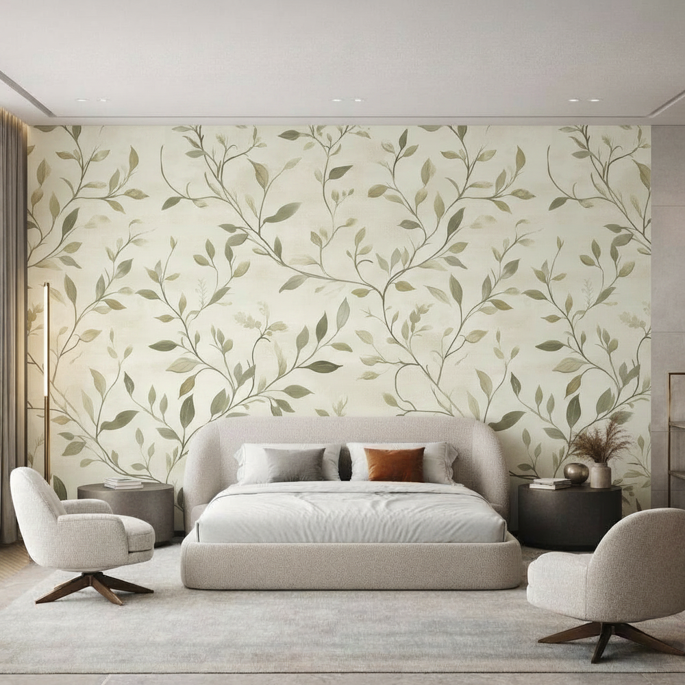Cascading Vine Mural