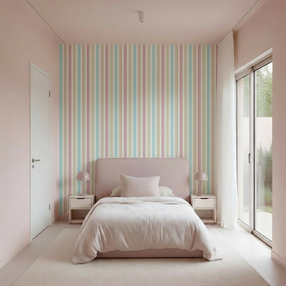 Watercolour Stripes